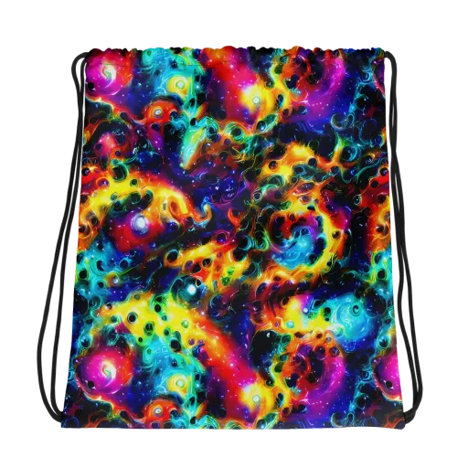 The Chromatic Tide on a Drawstring Bag
