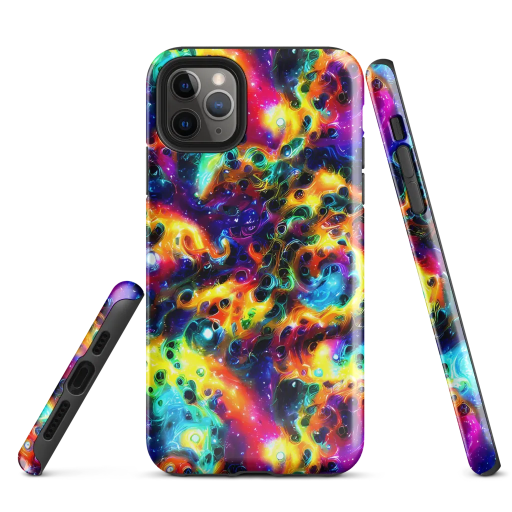 The Chromatic Tide on Tough Case for iPhone® — Front