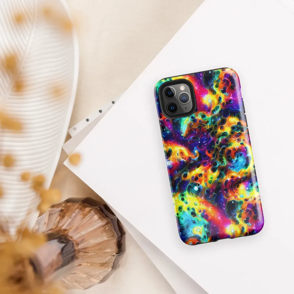 The Chromatic Tide on Tough Case for iPhone® — Front