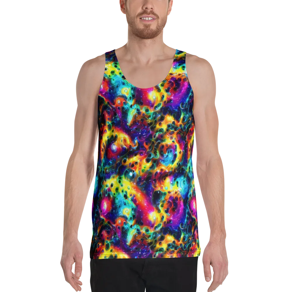 The Chromatic Tide on Men's Tank Top — Front