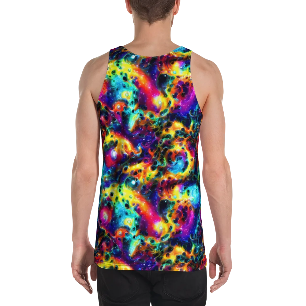 The Chromatic Tide on Men's Tank Top — Back