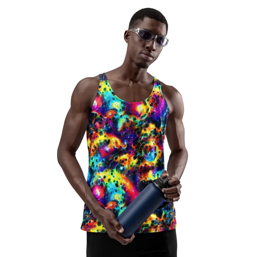 The Chromatic Tide on Men's Tank Top — Front