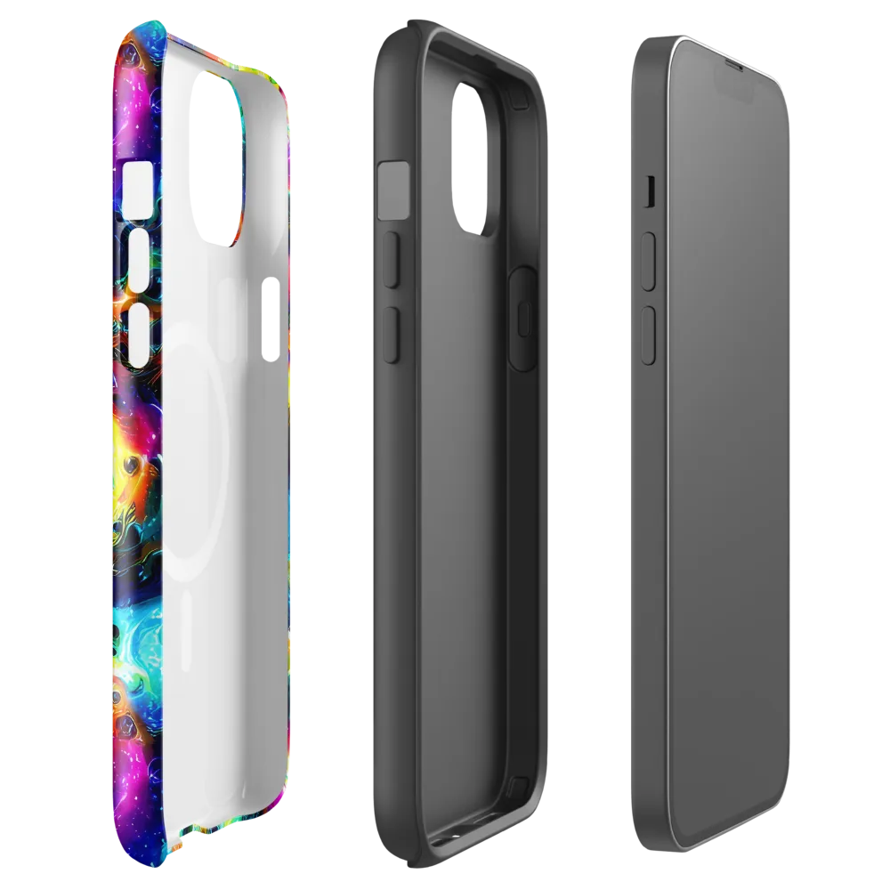 The Chromatic Tide on MagSafe Tough Case for iPhone® — Front