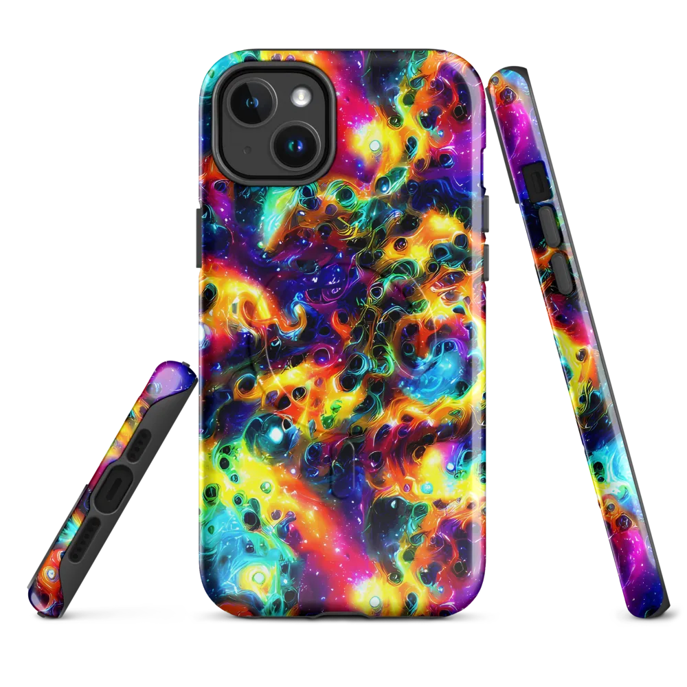 The Chromatic Tide on MagSafe Tough Case for iPhone® — Front