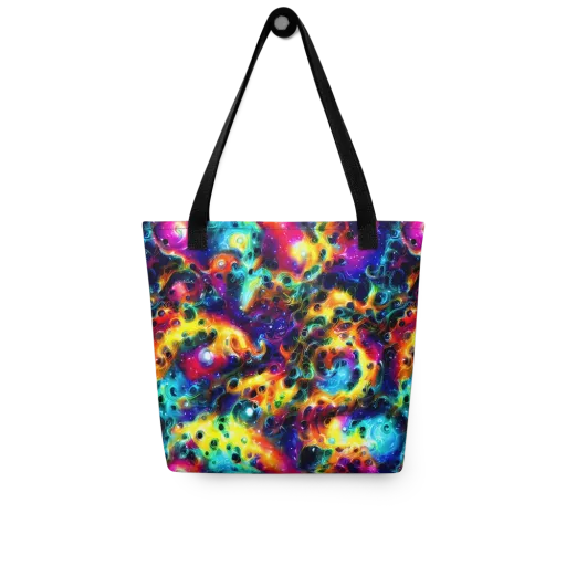 The Chromatic Tide on a Tote Bag