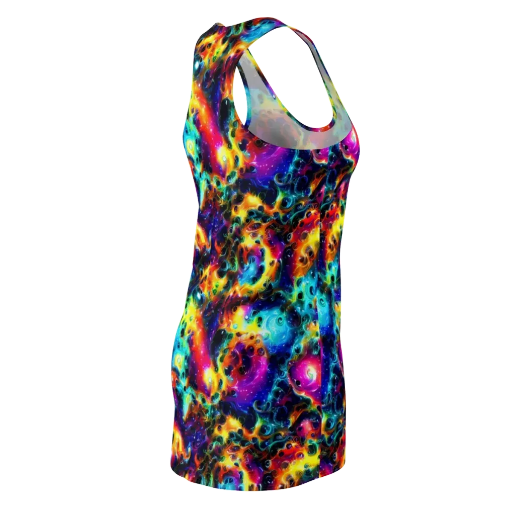 The Chromatic Tide on Racerback Dress — Back Side