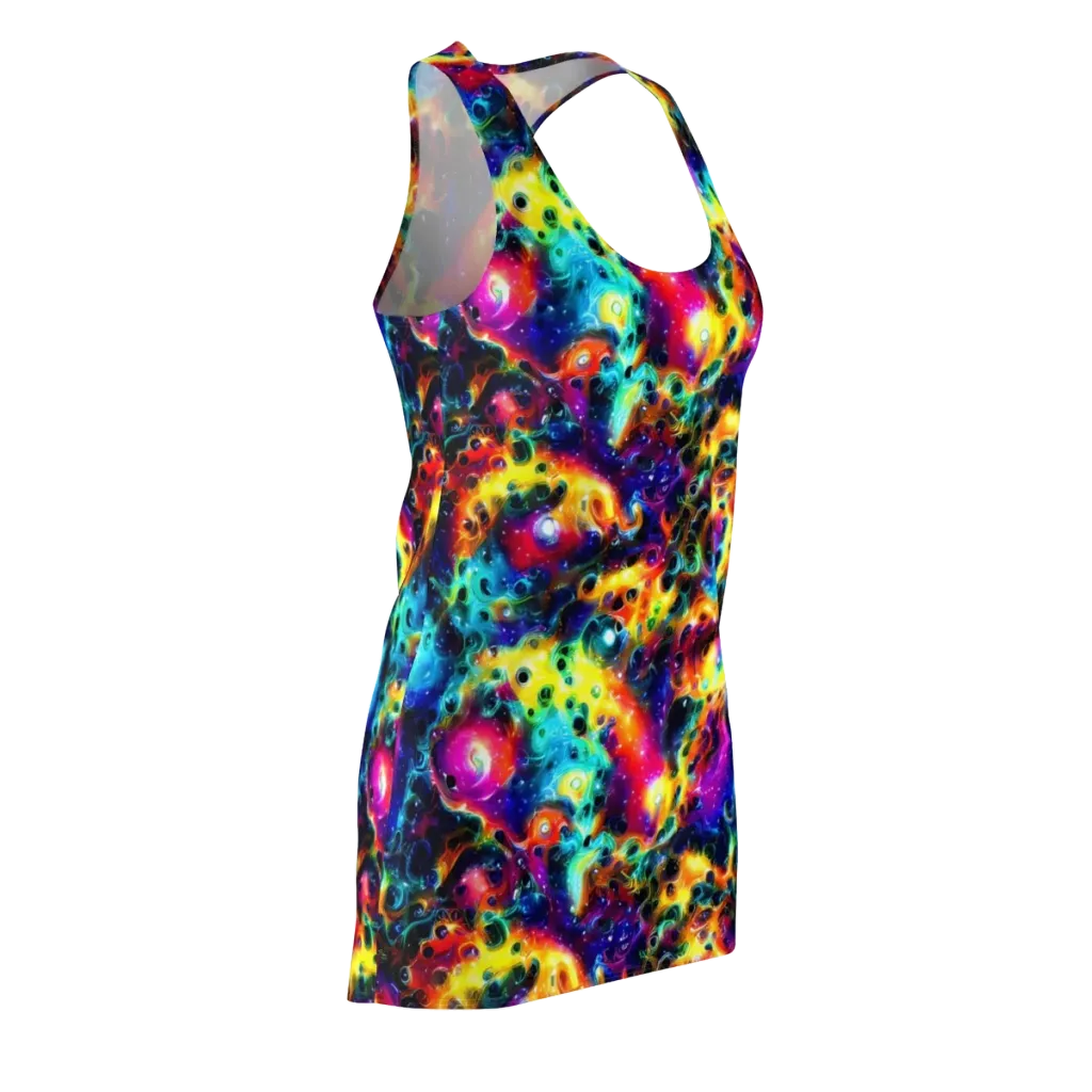 The Chromatic Tide on Racerback Dress — Front Side