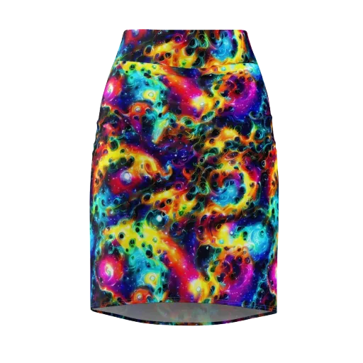 The Chromatic Tide on a Pencil Skirt