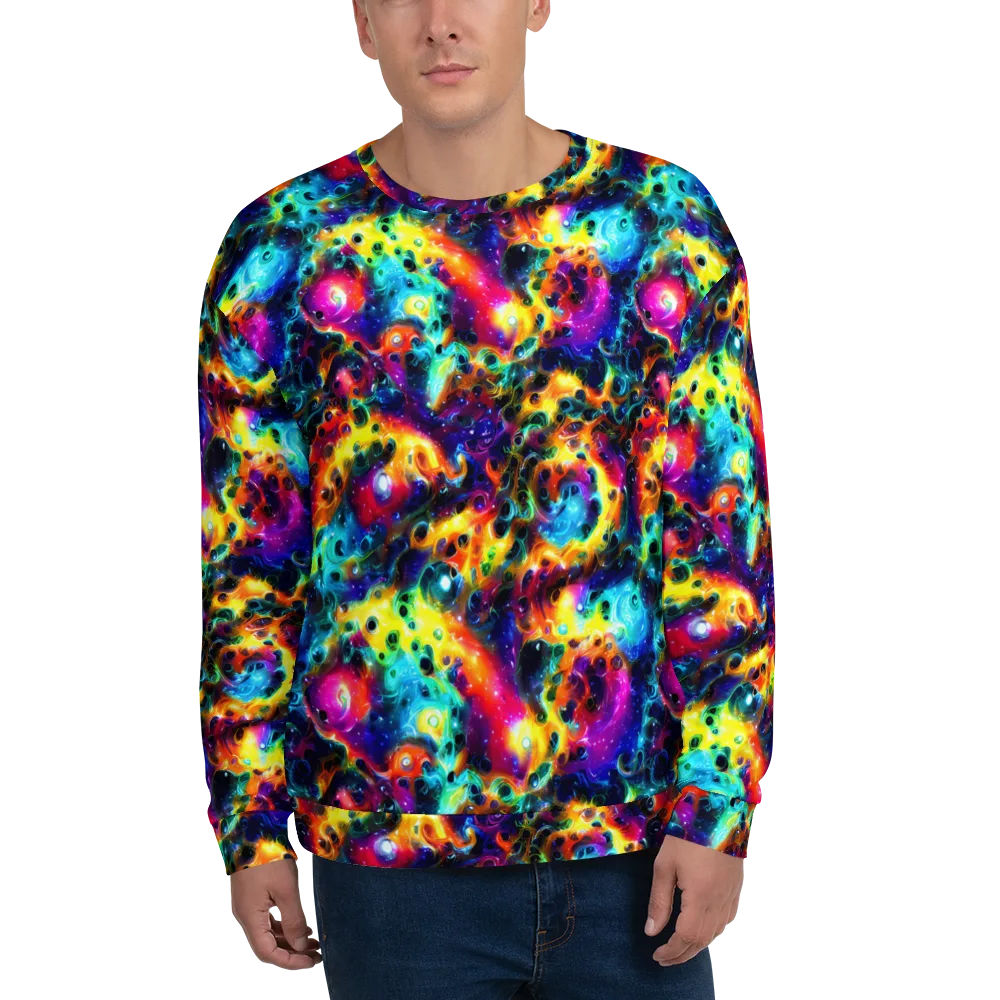 The Chromatic Tide on Sweatshirt — Front