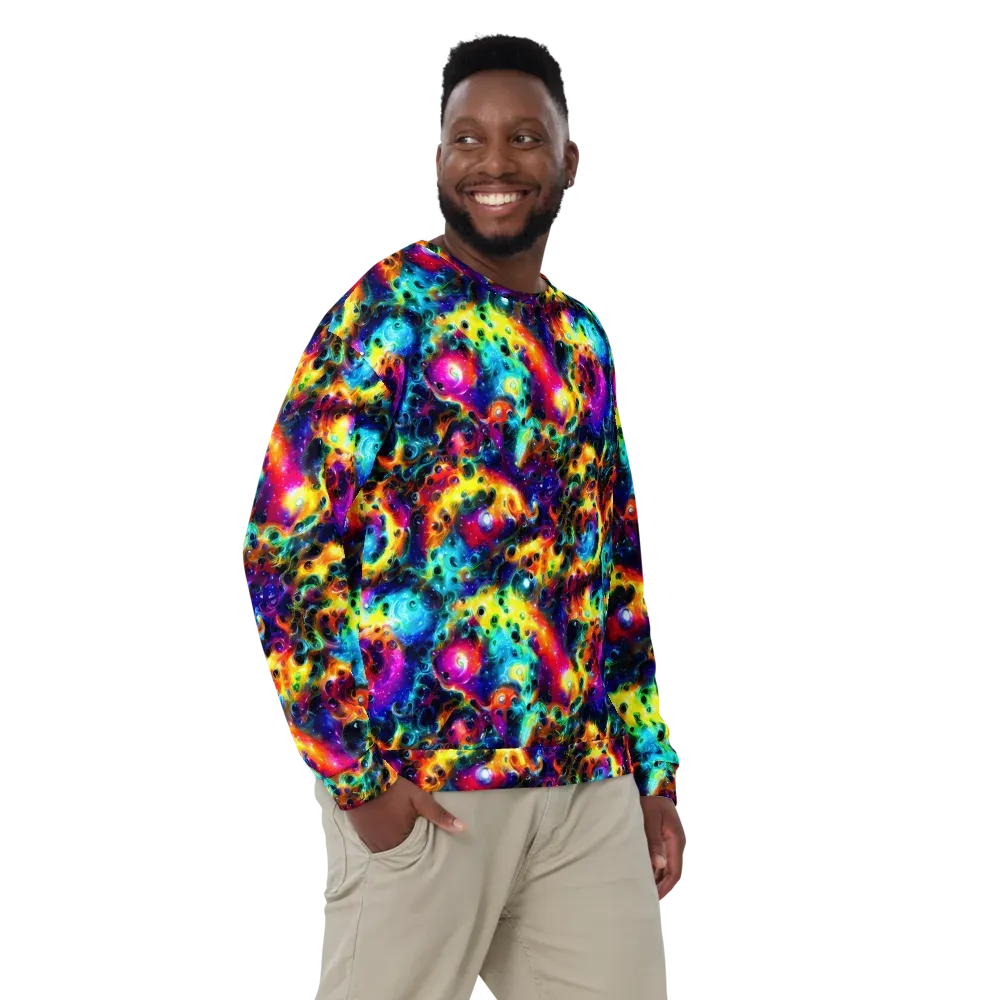 The Chromatic Tide on Sweatshirt — Front