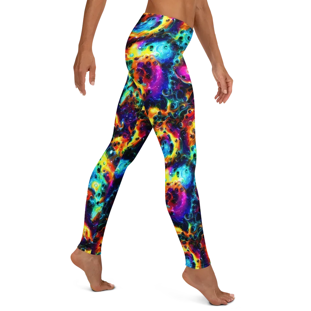 The Chromatic Tide on Leggings — Right