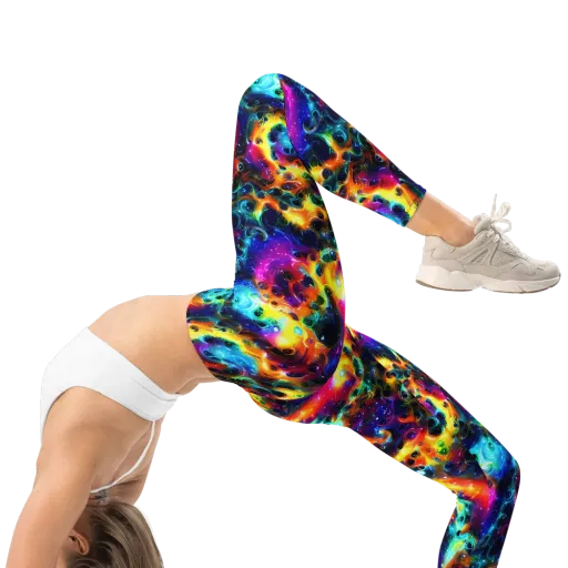 The Chromatic Tide on a Leggings