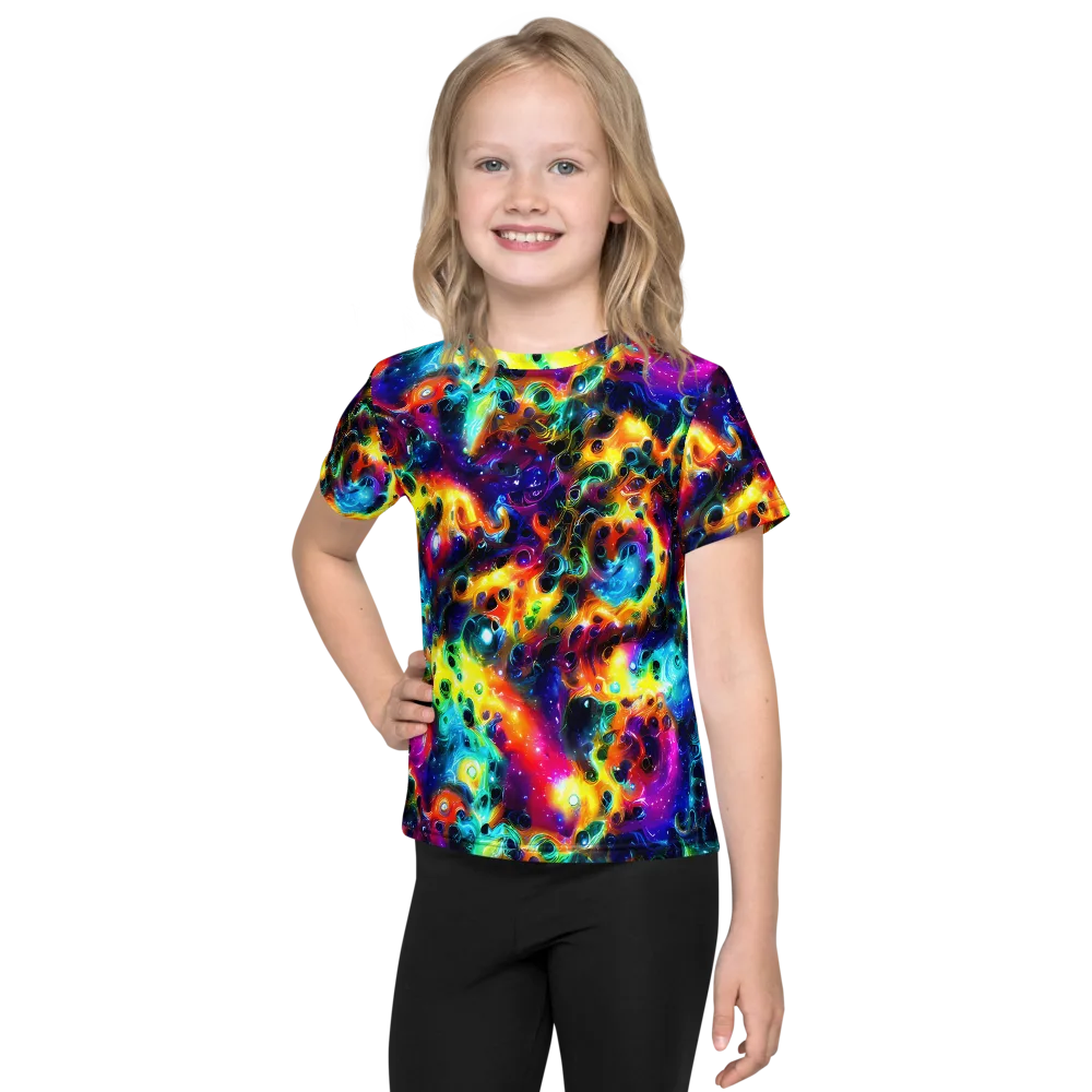 The Chromatic Tide on Kids Crew Neck T-Shirt — Front