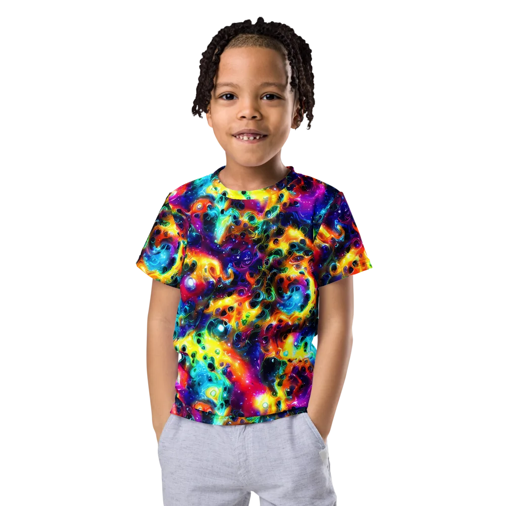 The Chromatic Tide on Kids Crew Neck T-Shirt — Front