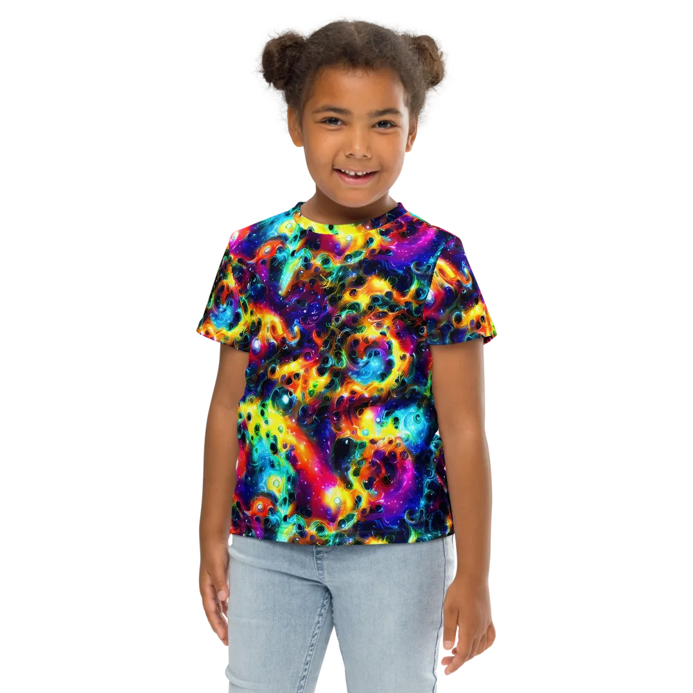 The Chromatic Tide on Kids Crew Neck T-Shirt — Front