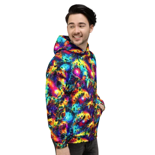 The Chromatic Tide on a Hoodie
