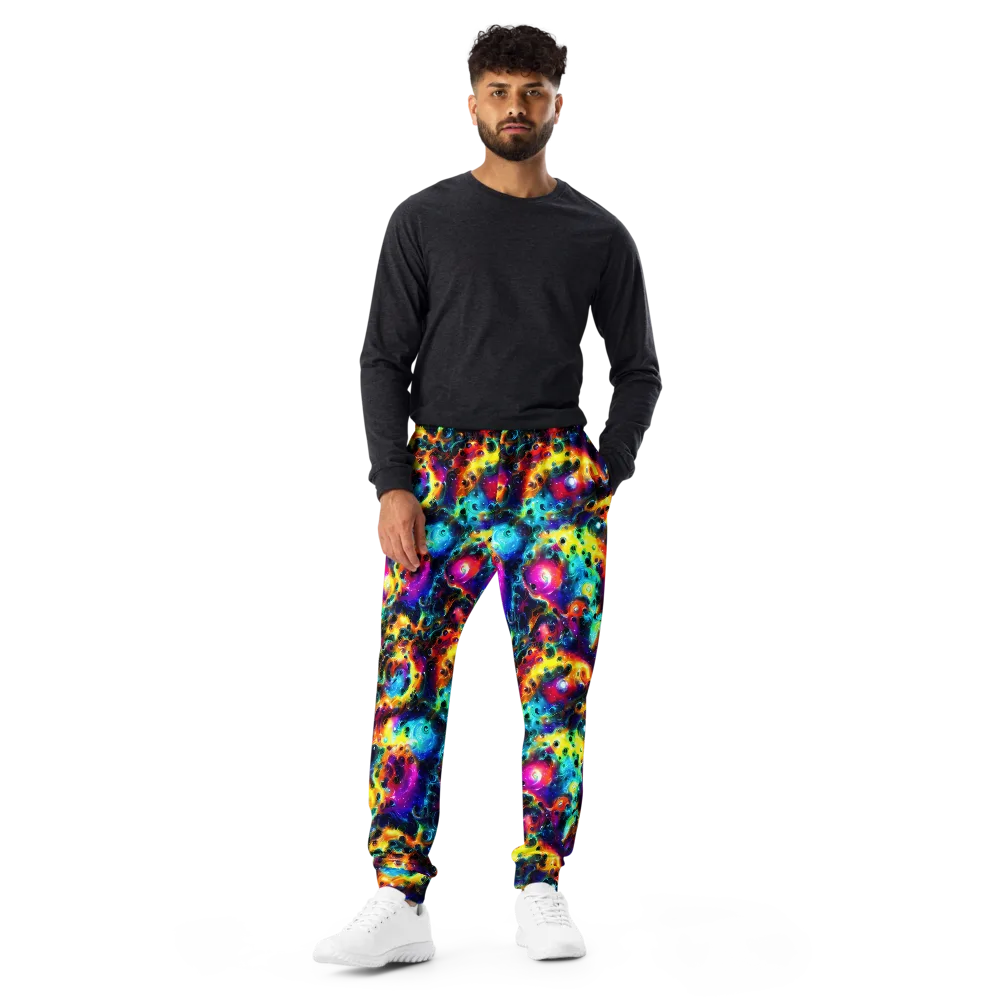 The Chromatic Tide on Men's Joggers — Front