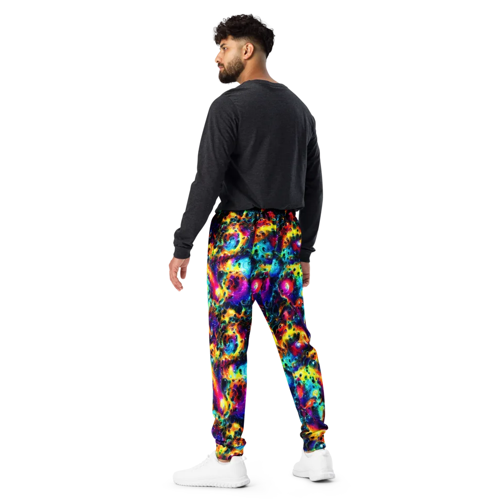 The Chromatic Tide on Men's Joggers — Back