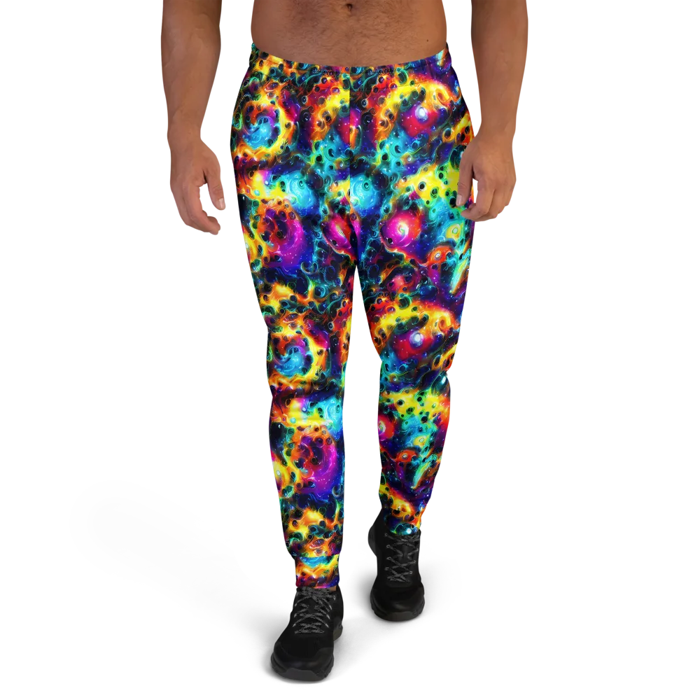 The Chromatic Tide on Men's Joggers — Front
