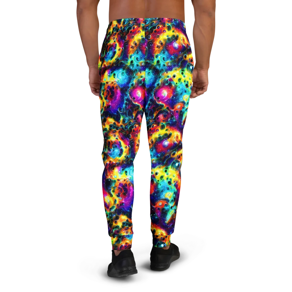 The Chromatic Tide on Men's Joggers — Back