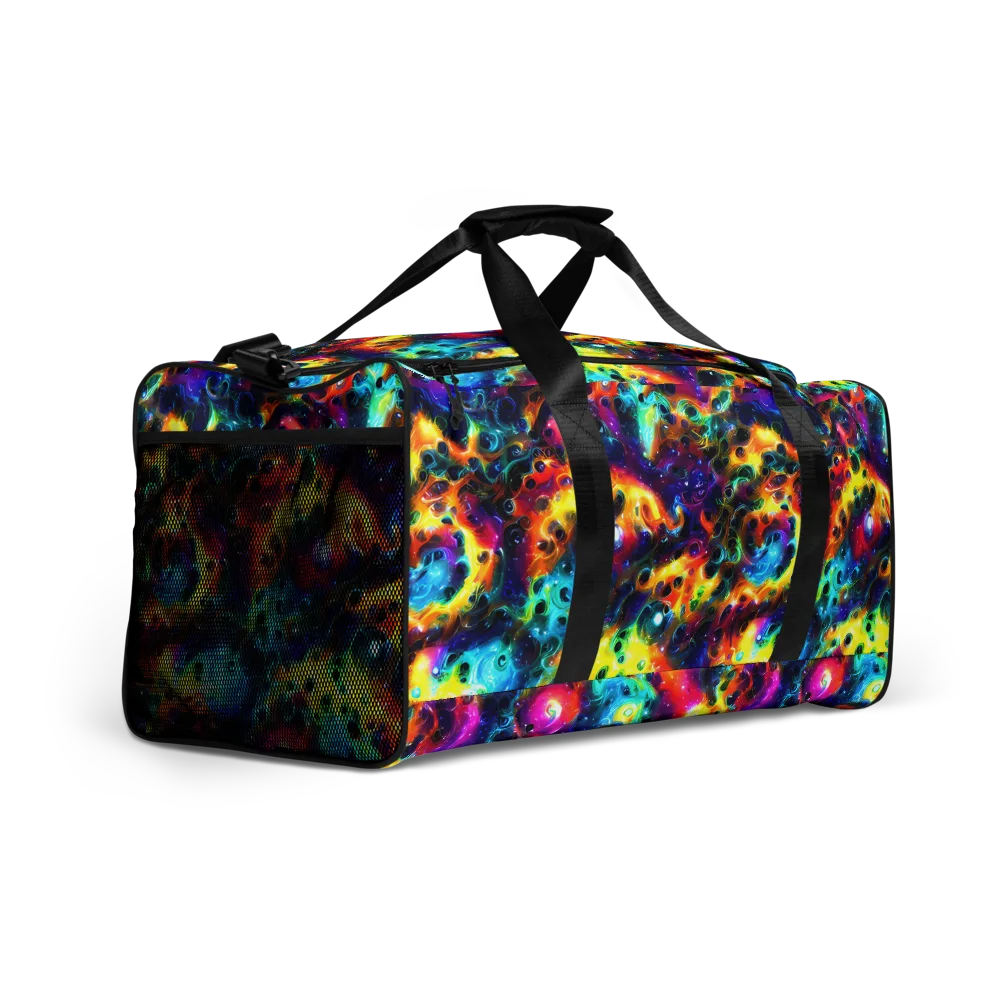 The Chromatic Tide on Duffle Bag — Right Front