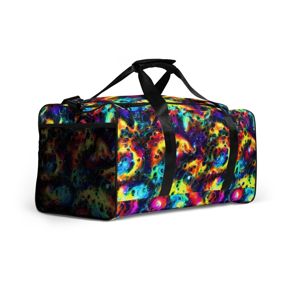 The Chromatic Tide on Duffle Bag — Right Front