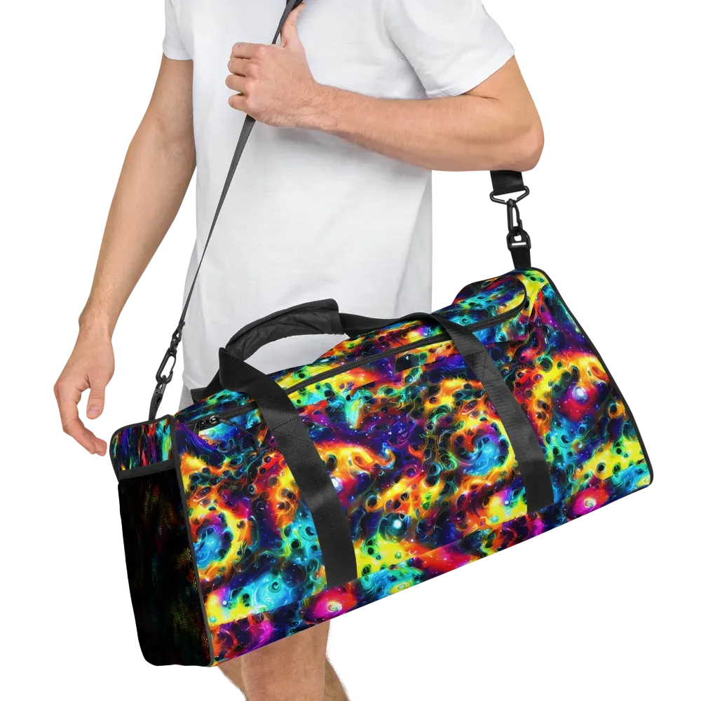 The Chromatic Tide on Duffle Bag — Right Front