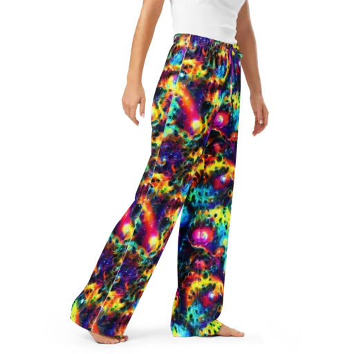 The Chromatic Tide on a Women's Pajama Pants