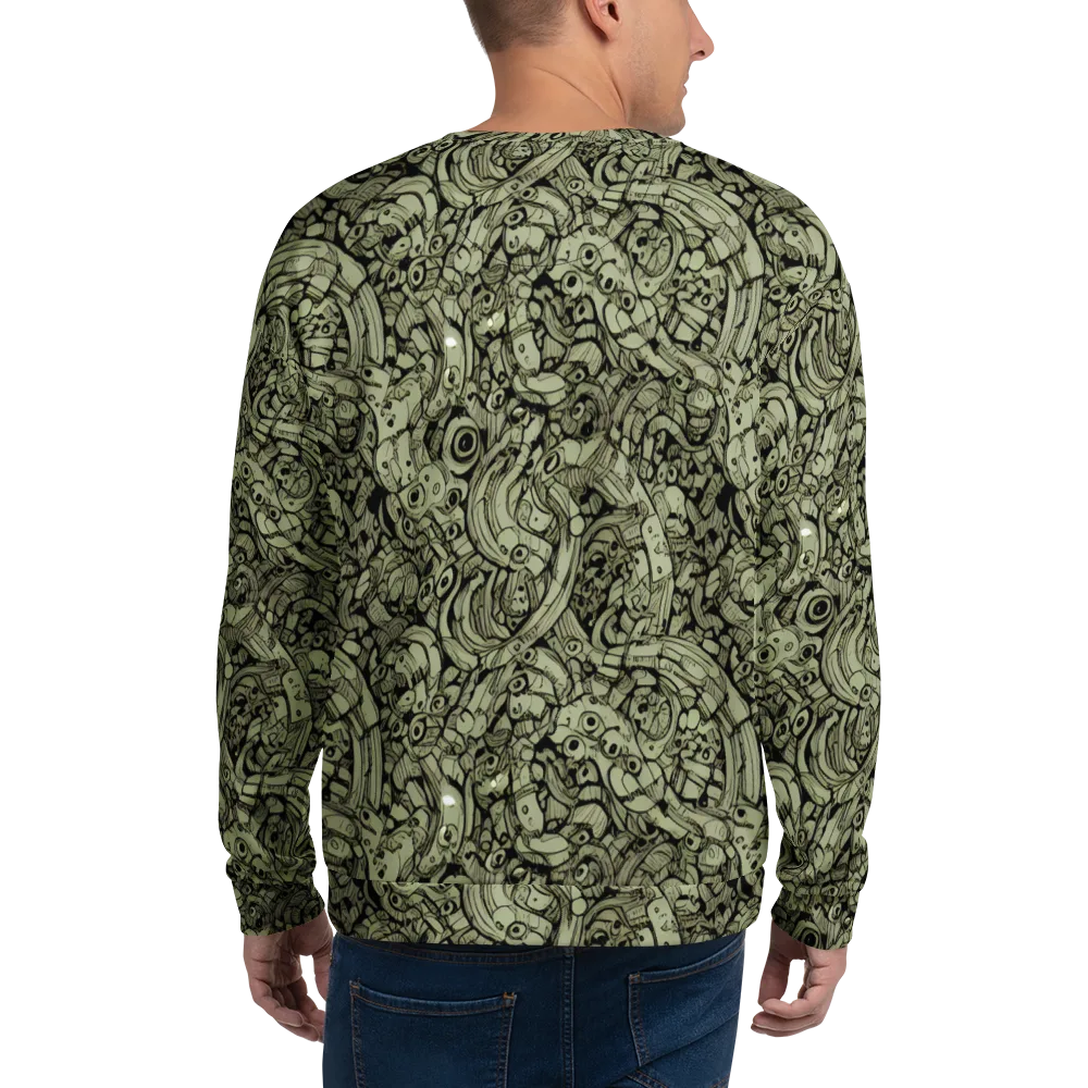Olive Oddities on Sweatshirt — Back