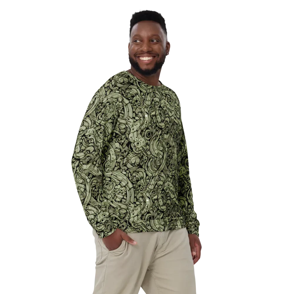 Olive Oddities on Sweatshirt — Front