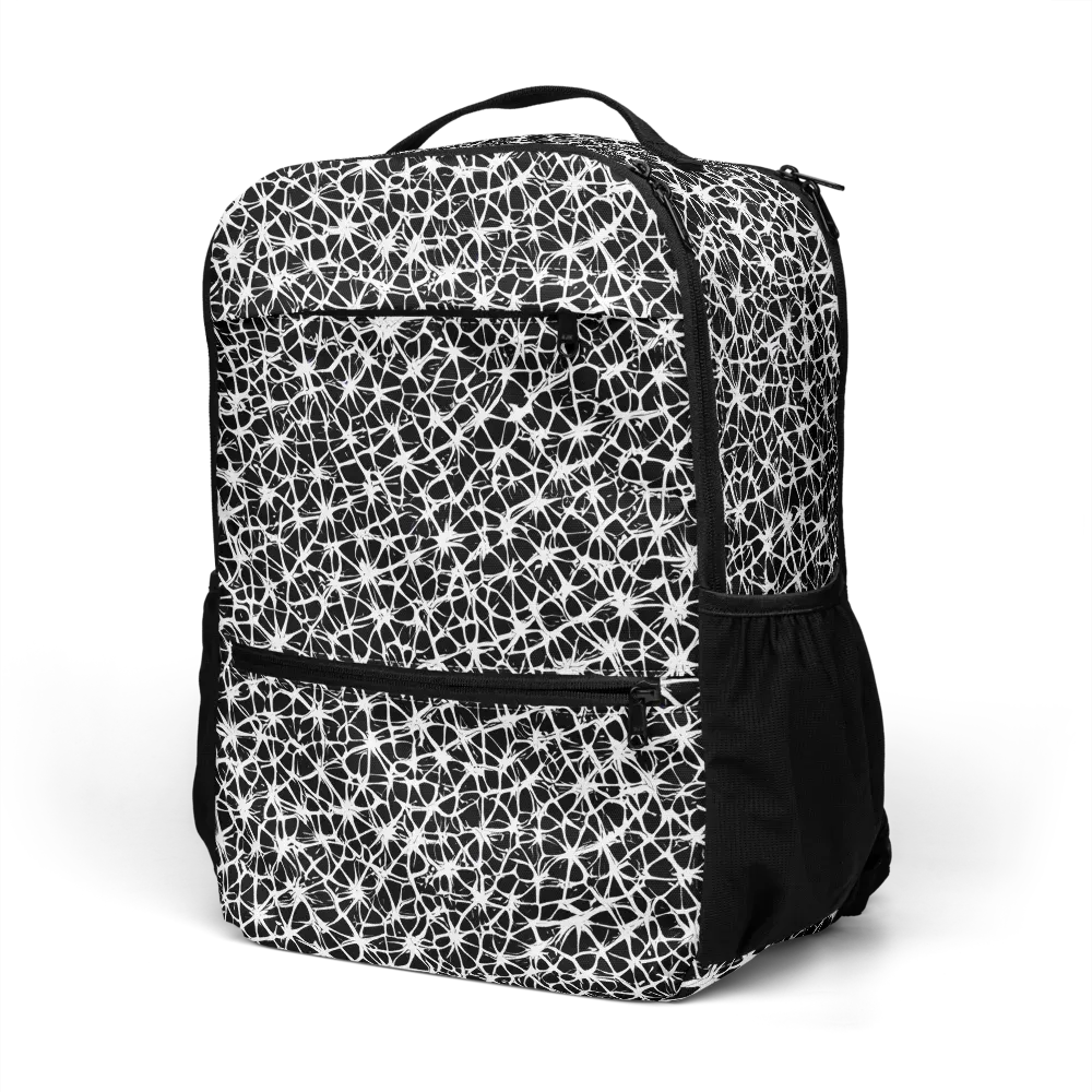 Ink Web on Utility Backpack — Left Front