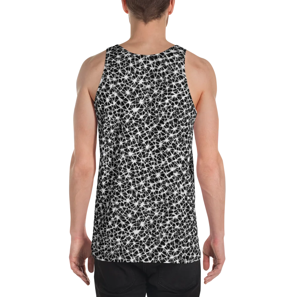 Ink Web on Men's Tank Top — Back