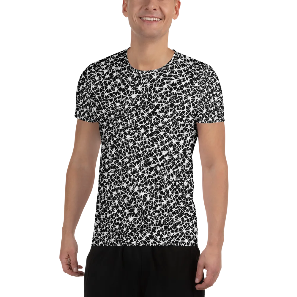 Ink Web on Men's Athletic T-Shirt — Front