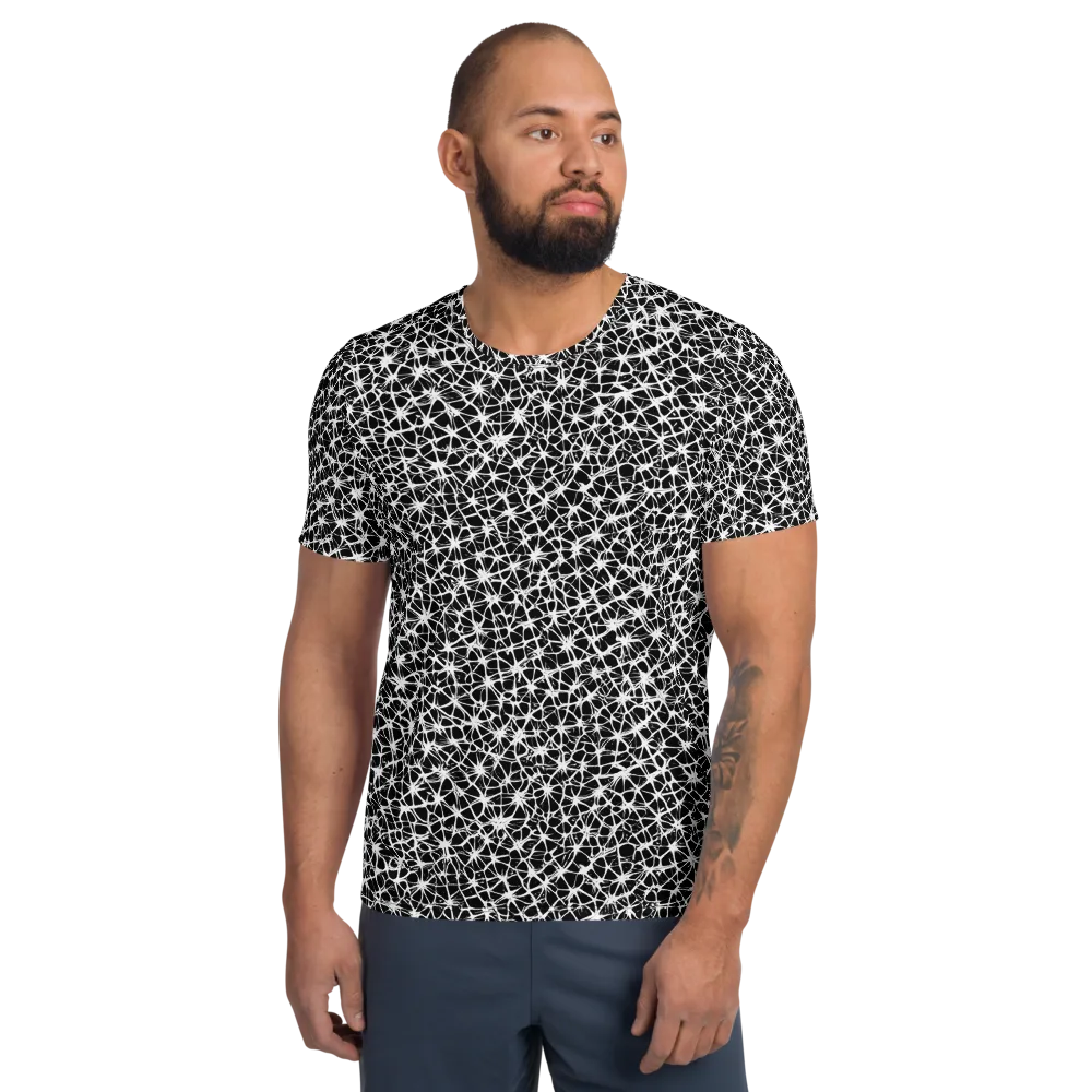 Ink Web on Men's Athletic T-Shirt — Front