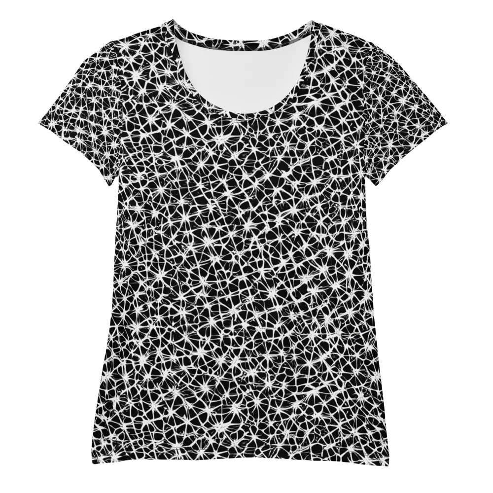 Ink Web on Women's Athletic T-Shirt — Front