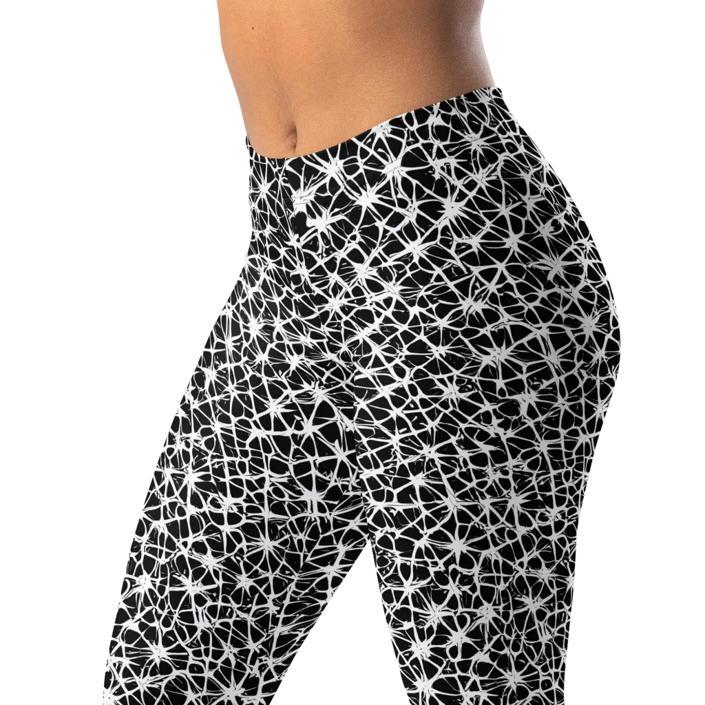 Ink Web on Leggings — Left Front