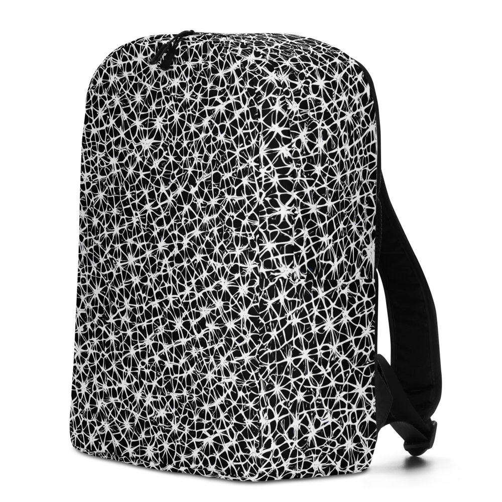 Ink Web on Minimalist Backpack — Left