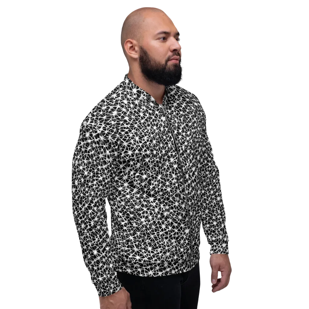 Ink Web on Bomber Jacket — Right