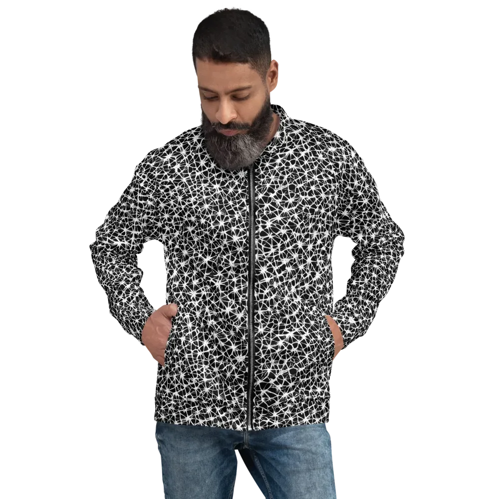 Ink Web on Bomber Jacket — Front
