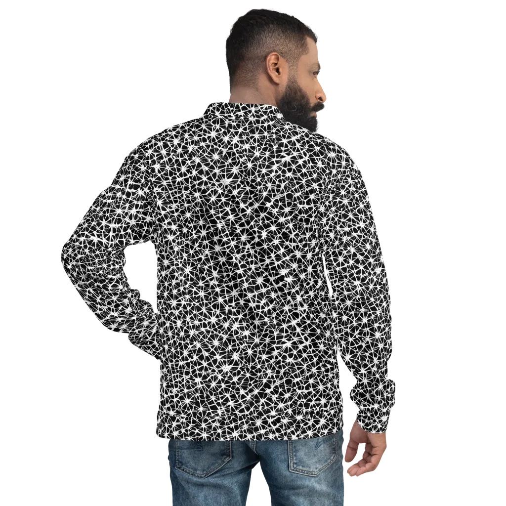 Ink Web on Bomber Jacket — Back