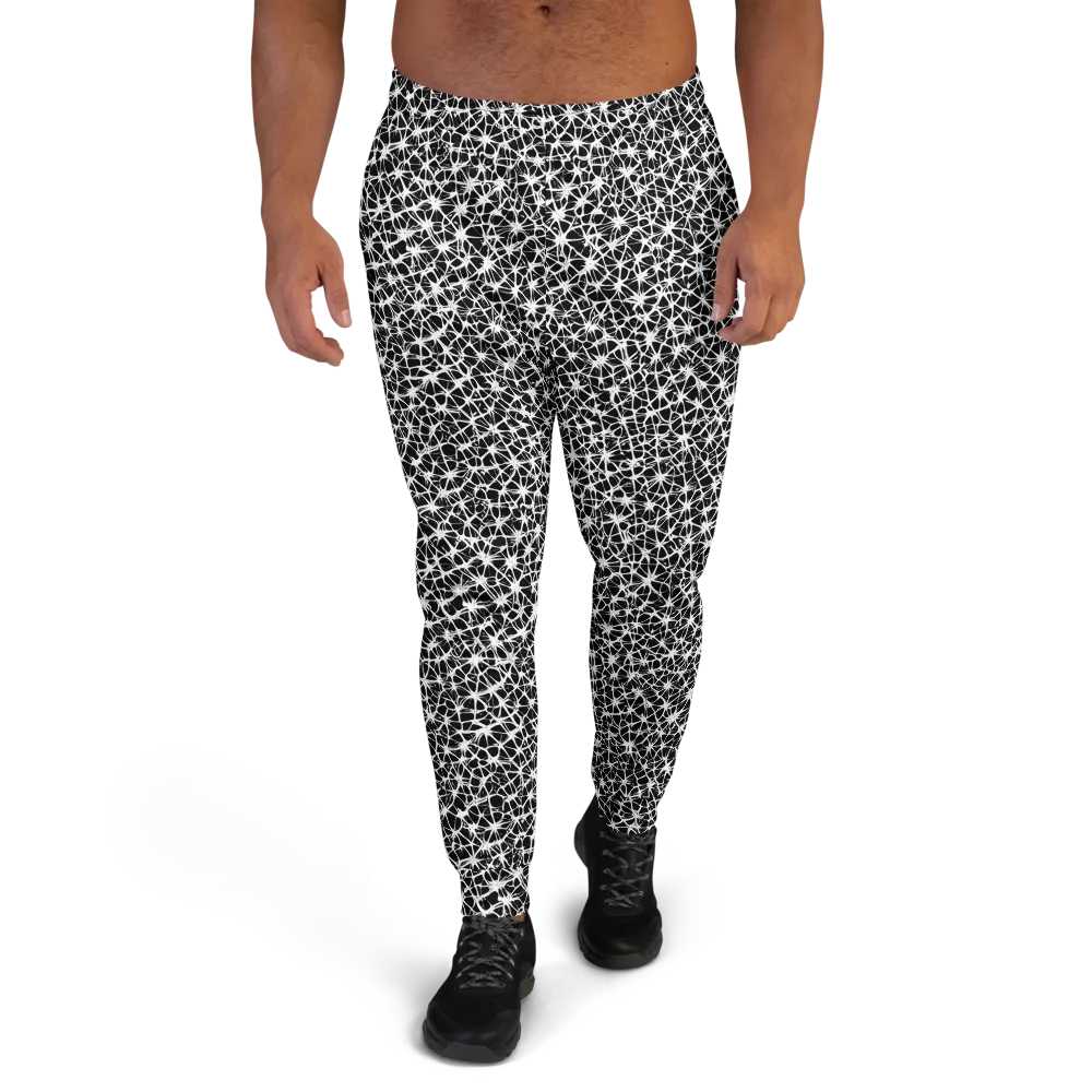 Ink Web on Men's Joggers — Front