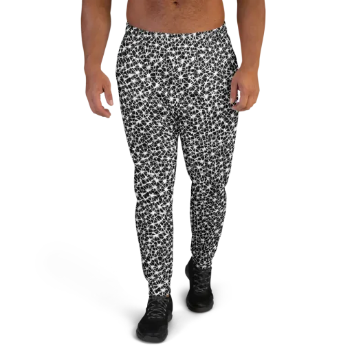 Ink Web on a Men's Joggers