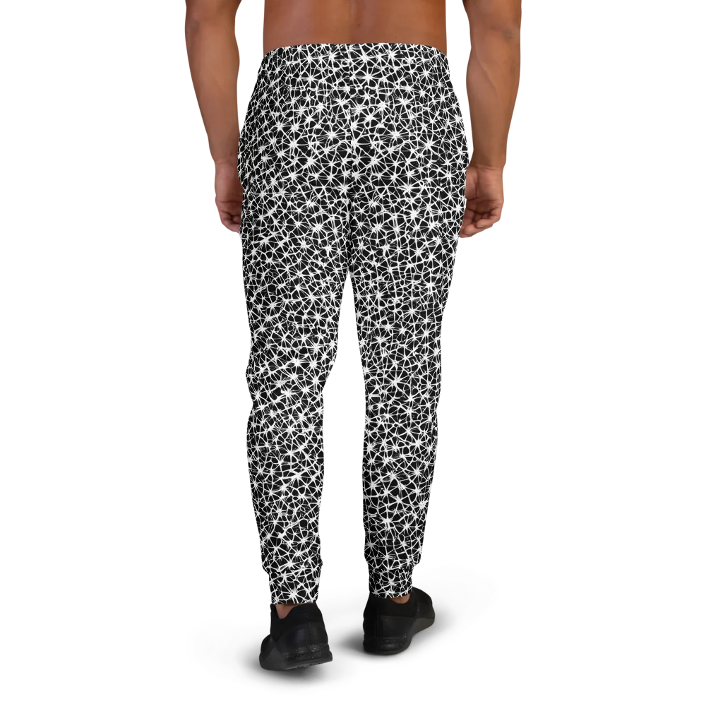 Ink Web on Men's Joggers — Back