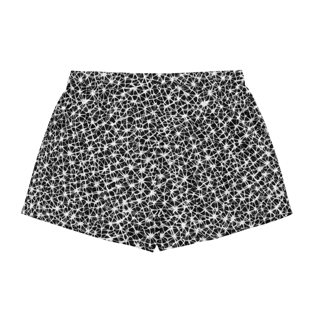 Ink Web on Women's Pajama Shorts — Back