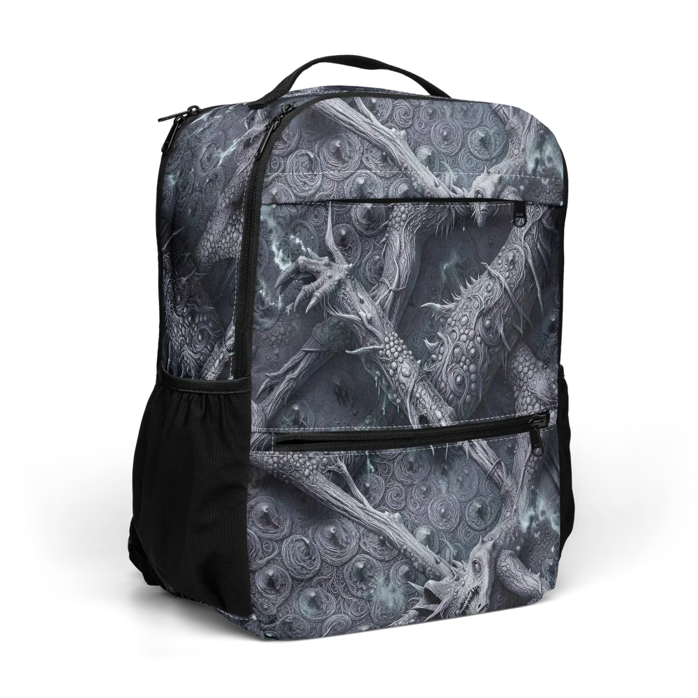 Wyrmwork on Utility Backpack — Right Front