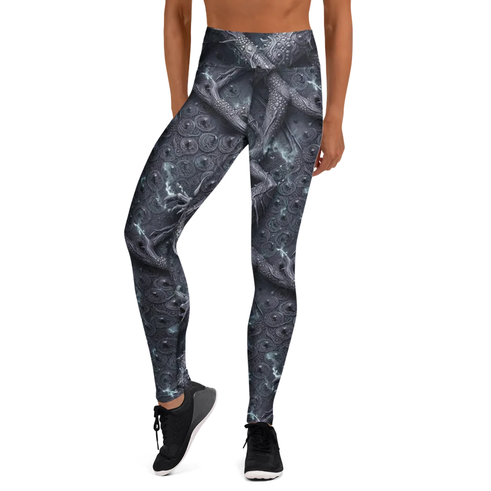 Wyrmwork on Yoga Leggings — Front