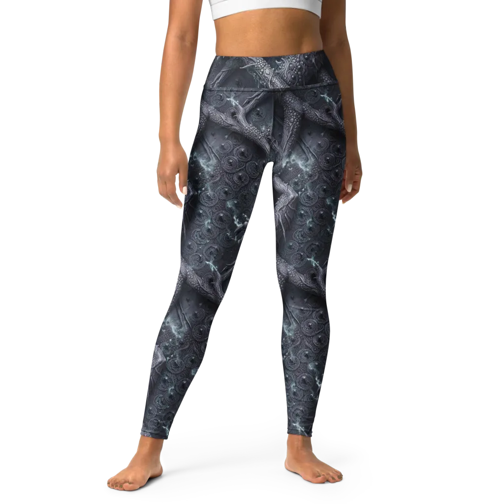 Wyrmwork on Yoga Leggings — Front
