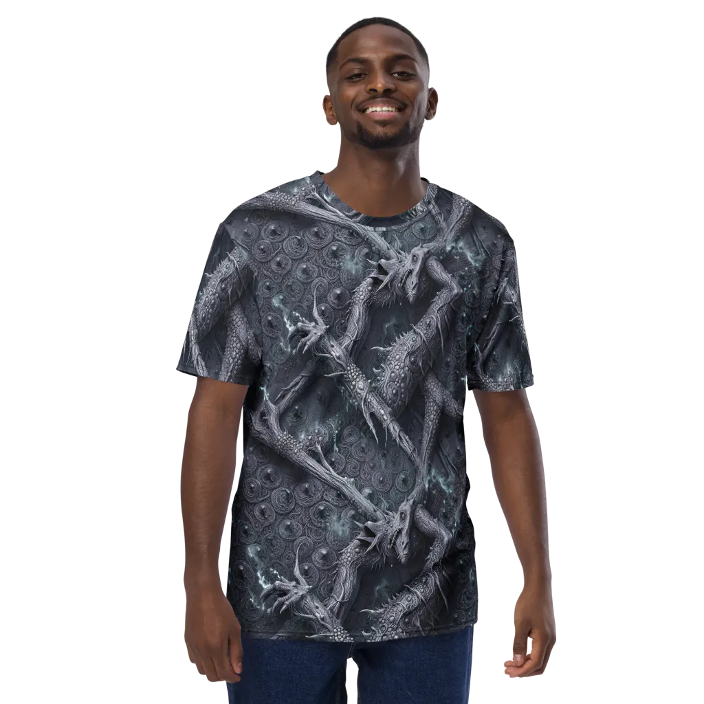 Wyrmwork on Men's Crew Neck T-Shirt — Front