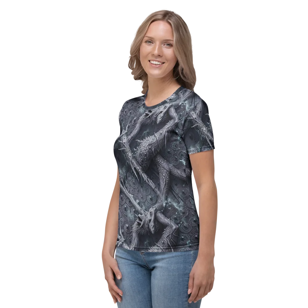 Wyrmwork on Women's Crew Neck T-Shirt — Left