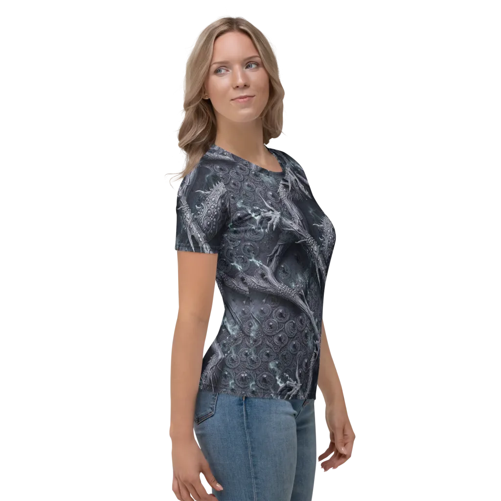 Wyrmwork on Women's Crew Neck T-Shirt — Right